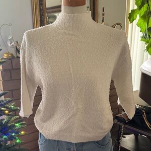 Abercrombie & Fitch Cream Turtleneck Sweater